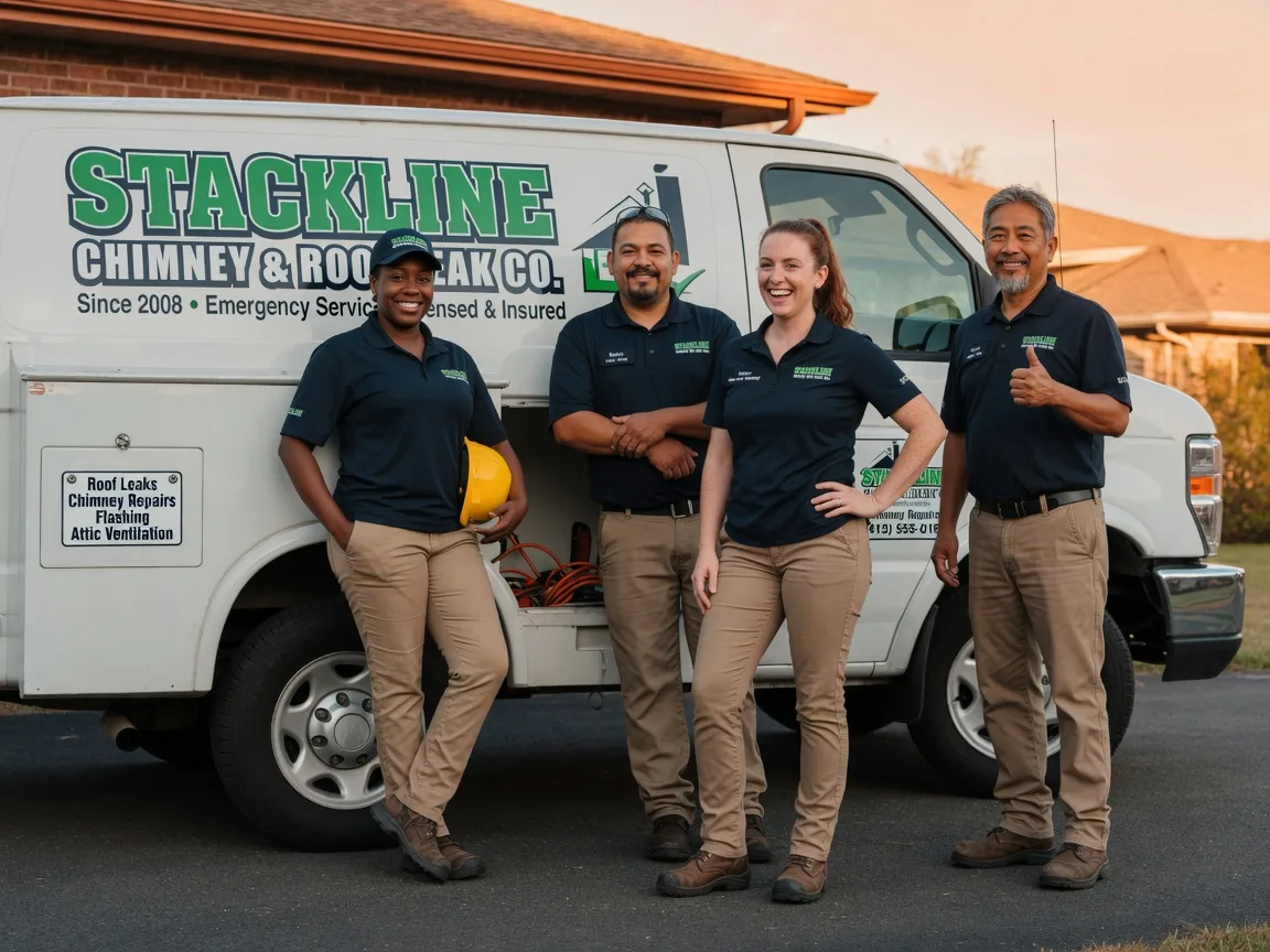 Chimney flashing repair company in Orange Grove, TX